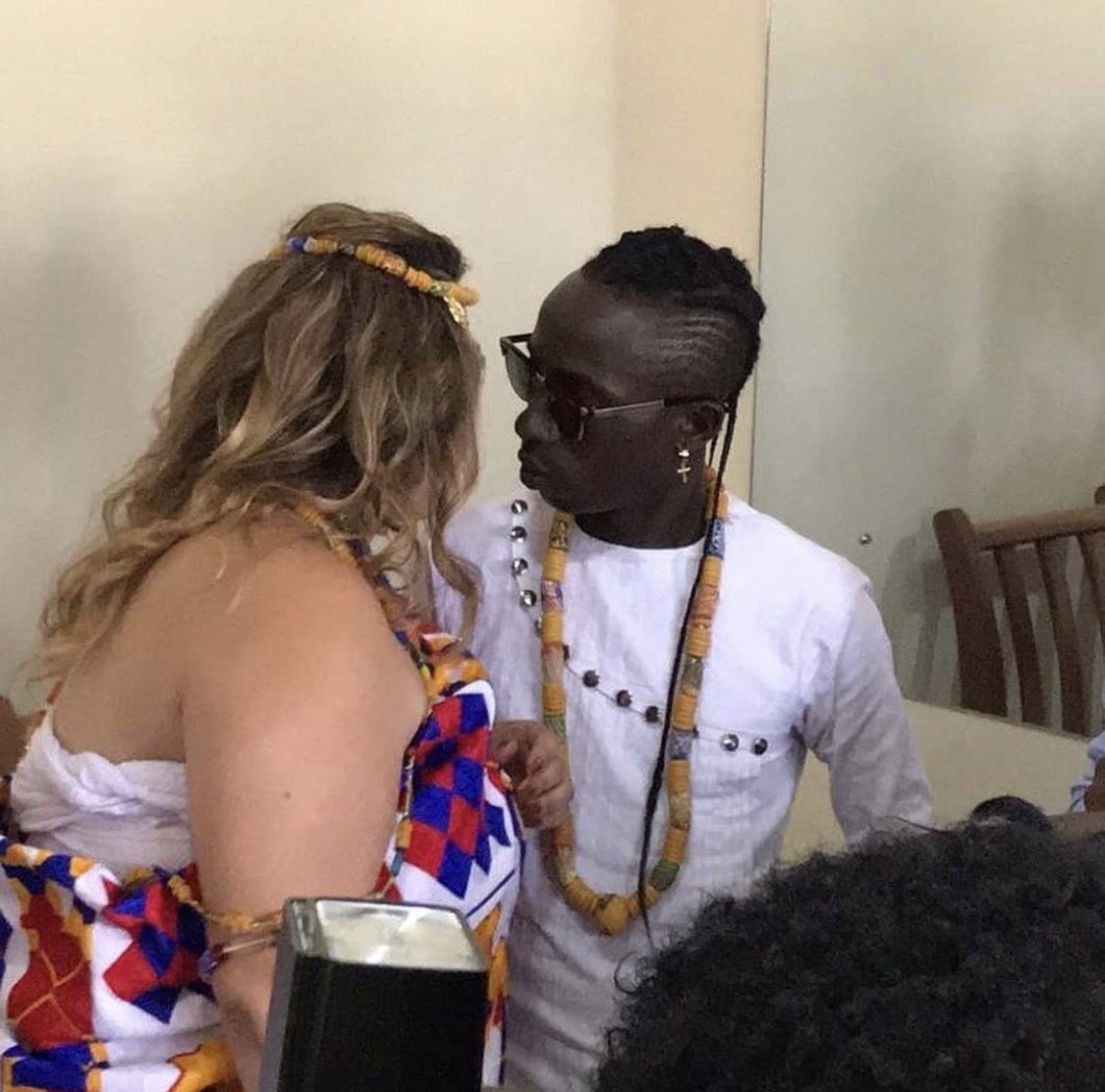 Patapaa And His Just Wedded Wife Liha Miller Involved In An Accident (Video + Photos)