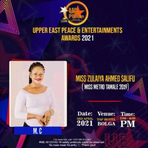UPPER EAST PEACE & ENTERTAINMENT AWARDS 2021