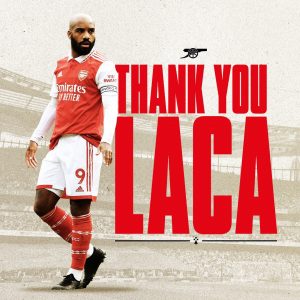Lacazette leaving Arsenal after 5 years 
