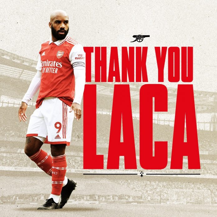 Lacazette leaving Arsenal after 5 years