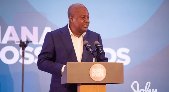 At Chatham House in London today, Friday, January 27, 2023, former president John Mahama will give a lecture on 
